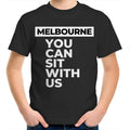 Kids "Sit With Us Melbourne" T-shirt Besties Unisex Tee