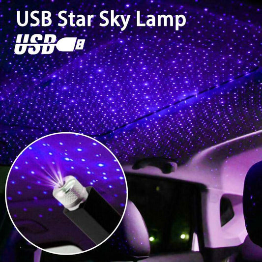 Starry Sky Ceiling Projector Lamp Car Roof Galaxy Night LED Light