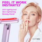 LED Red Light Therapy Wand Skin Care Tightening Face Tool