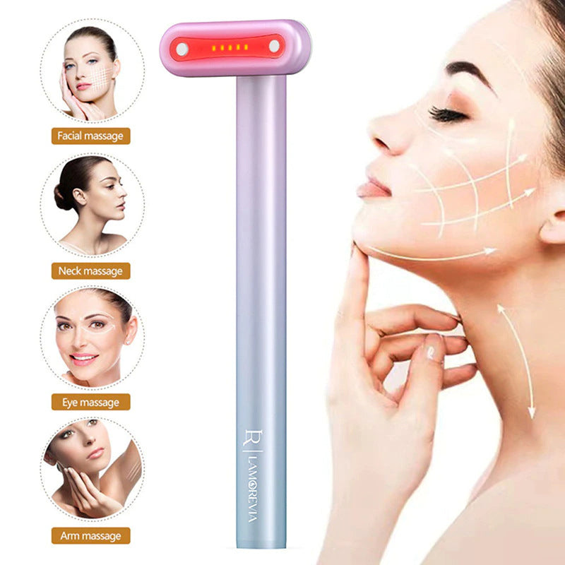 LED Red Light Therapy Wand Skin Care Tightening Face Tool