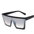 Large Unisex Sunglasses Oversized Big-Frame Flat-Top