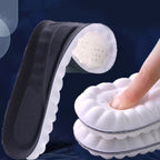 Shoe Insoles 4D Shock Absorbing Inserts for Sports of Everyday Shoes