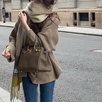 Knitted Wrap Around Cardigan Jacket Women's