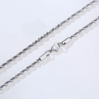 Chain Necklace Classic Stainless Steel Gold Silver 2mm to 5mm