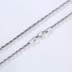 Chain Necklace Classic Stainless Steel Gold Silver 2mm to 5mm