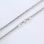 Chain Necklace Classic Stainless Steel Gold Silver 2mm to 5mm
