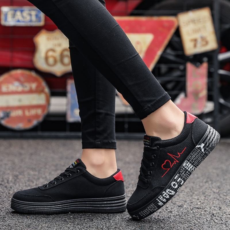 Grunge Casual Sneakers 4cm Platform Height Boosting Elevator Thick Sole Shoes