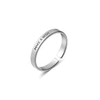 Motivation Silver Rings - Make A Wish / This Too Shall Pass / Soulmates