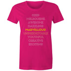 Melbourne Awesome Marvellous Dazzling Women's T-shirt Brand Tee