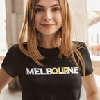 Melbourne City Skyline Skyscraper Women's T-shirt
