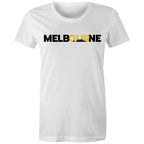 Melbourne City Skyline Skyscraper Women's T-shirt