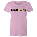 Melbourne City Skyline Skyscraper Women's T-shirt