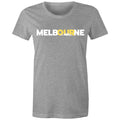Melbourne City Skyline Skyscraper Women's T-shirt