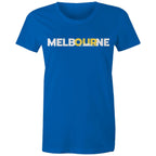 Melbourne City Skyline Skyscraper Women's T-shirt