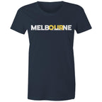 Melbourne City Skyline Skyscraper Women's T-shirt