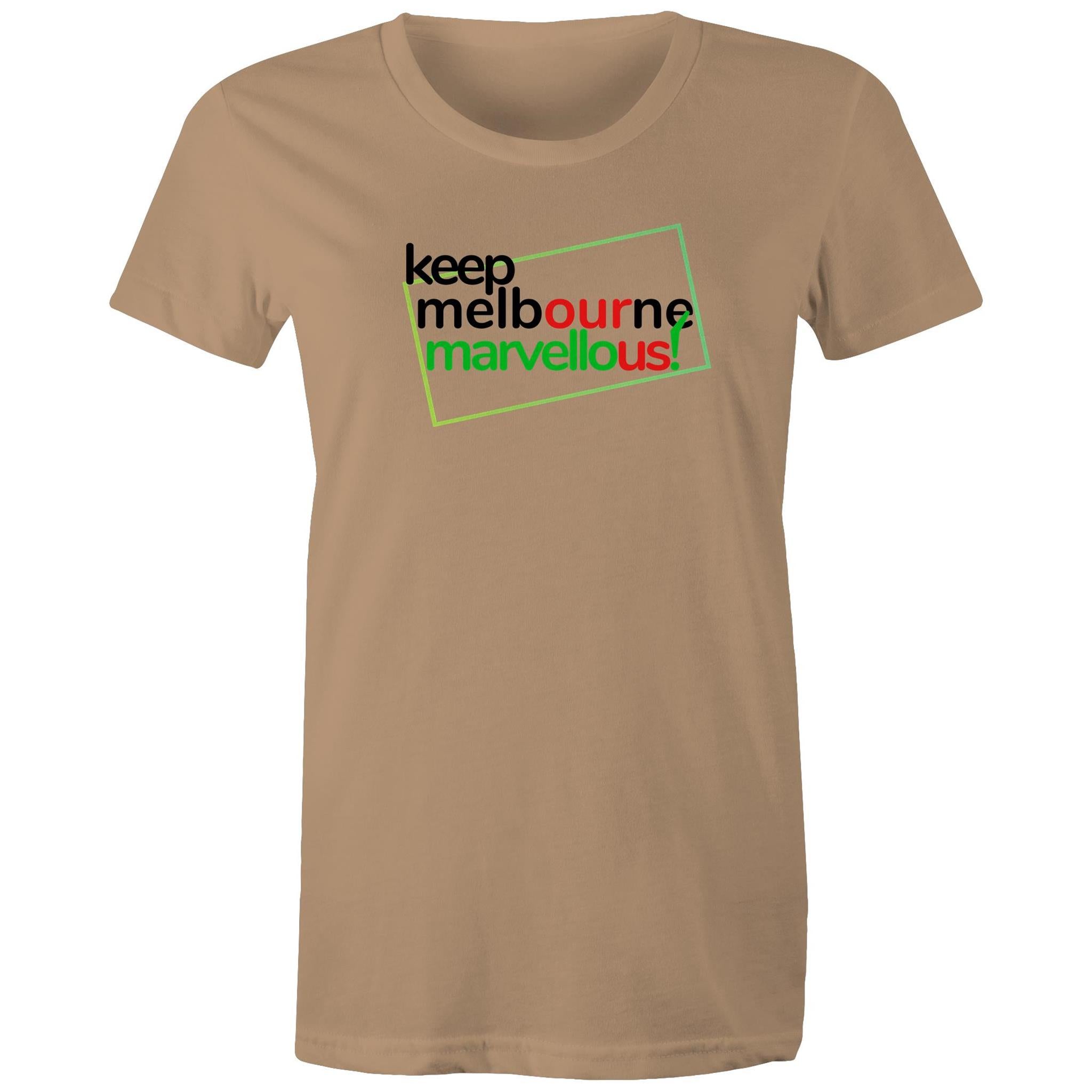 Melbourne Famous Hoddle Grid City CBD Women's T-shirt