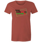 Melbourne Famous Hoddle Grid City CBD Women's T-shirt