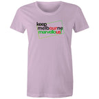 Melbourne Famous Hoddle Grid City CBD Women's T-shirt