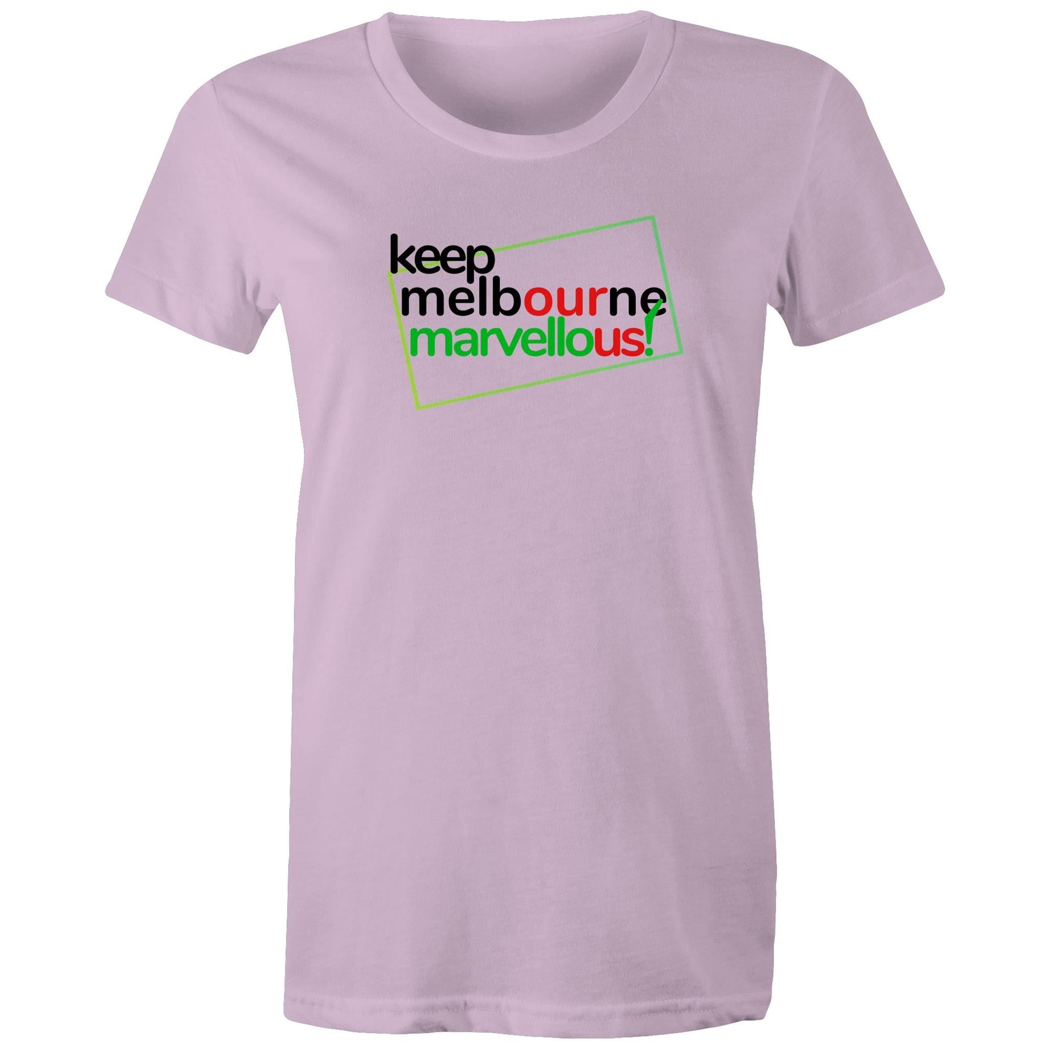 Melbourne Famous Hoddle Grid City CBD Women's T-shirt