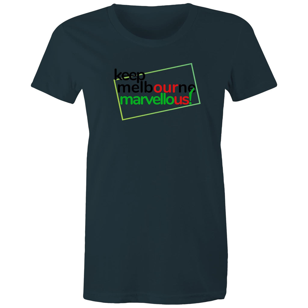 Melbourne Famous Hoddle Grid City CBD Women's T-shirt