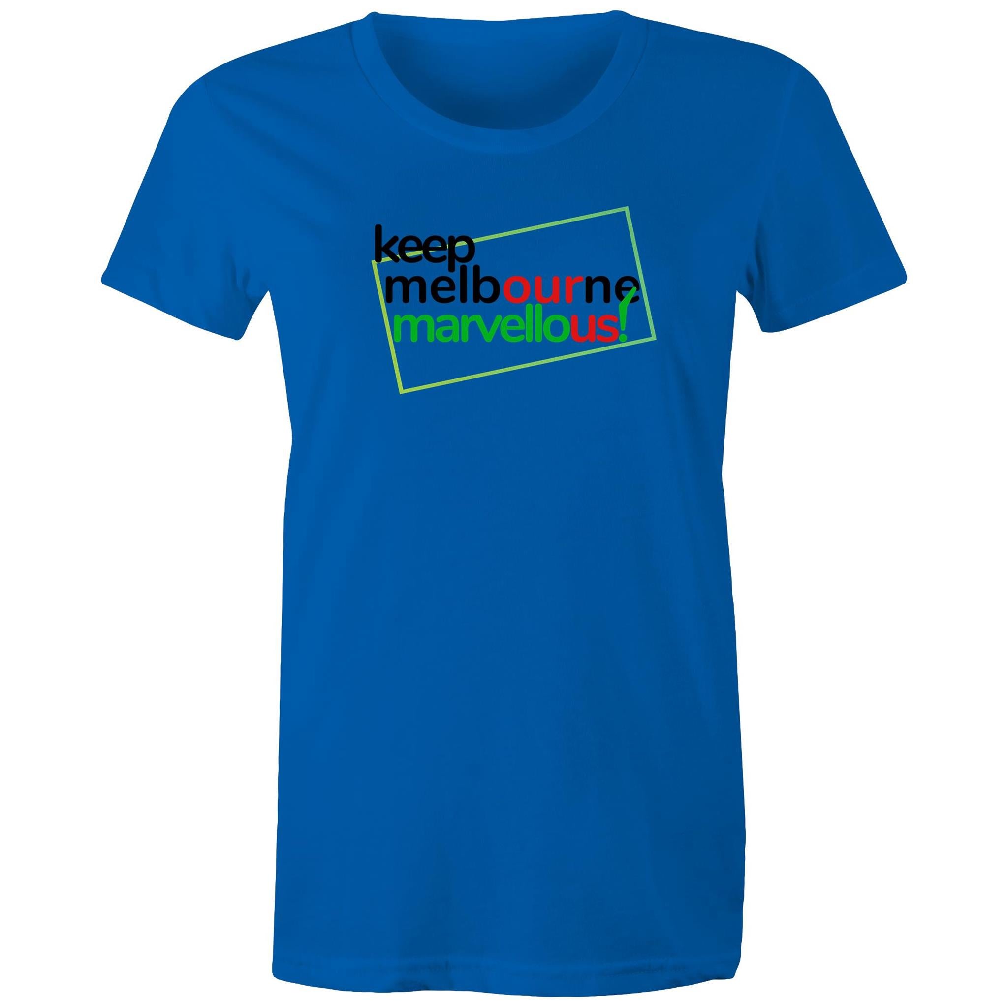 Melbourne Famous Hoddle Grid City CBD Women's T-shirt