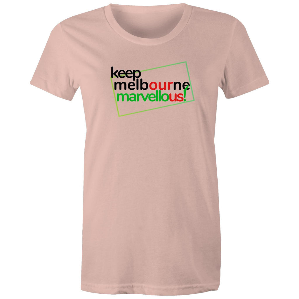 Melbourne Famous Hoddle Grid City CBD Women's T-shirt