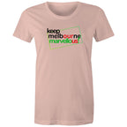 Melbourne Famous Hoddle Grid City CBD Women's T-shirt