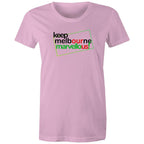 Melbourne Famous Hoddle Grid City CBD Women's T-shirt