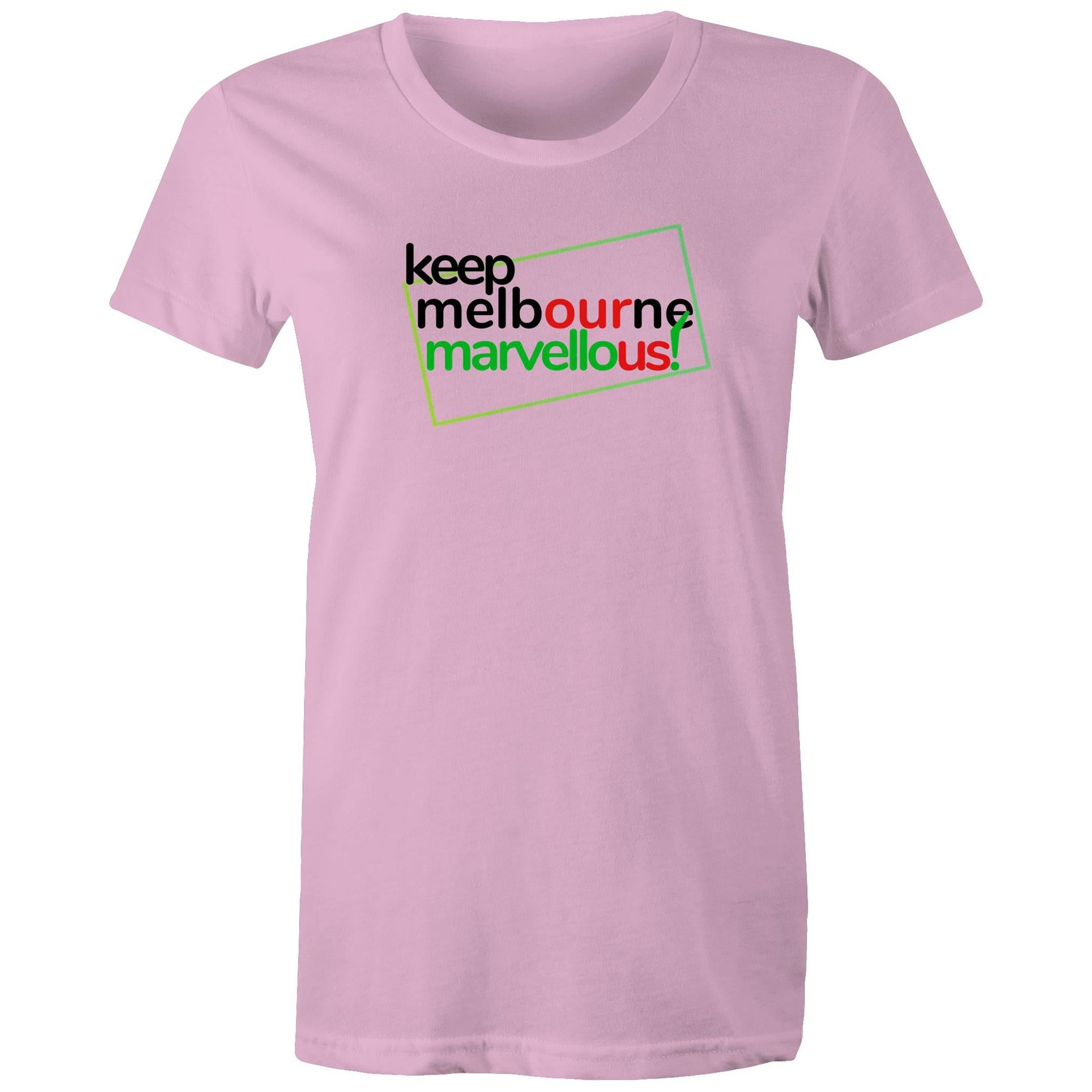 Melbourne Famous Hoddle Grid City CBD Women's T-shirt