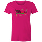 Melbourne Famous Hoddle Grid City CBD Women's T-shirt
