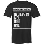 Melbourne Fathers Dads T-shirt Pride I'm Raising Kids Men's
