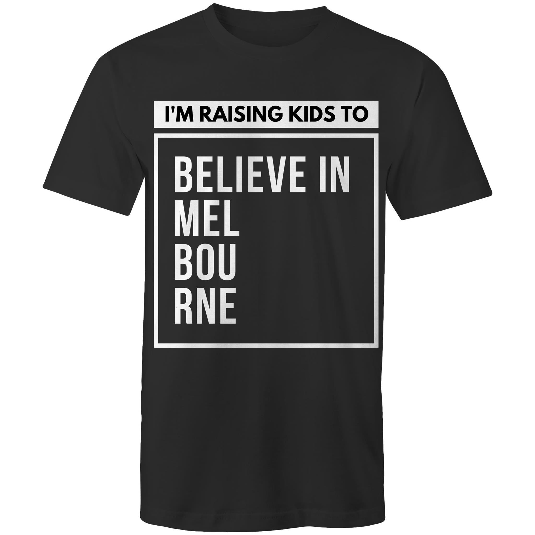 Melbourne Fathers Dads T-shirt Pride I'm Raising Kids Men's