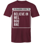 Melbourne Fathers Dads T-shirt Pride I'm Raising Kids Men's