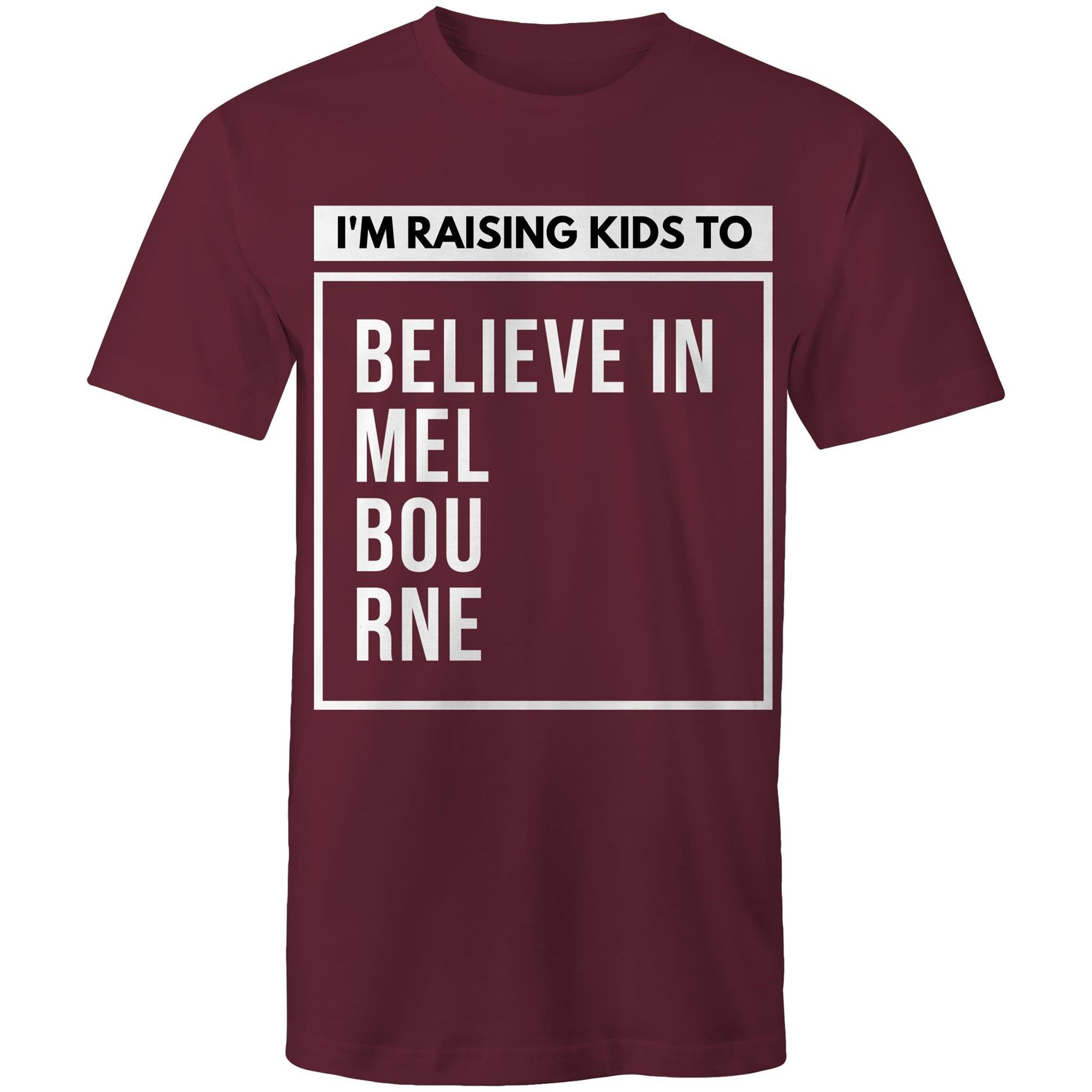 Melbourne Fathers Dads T-shirt Pride I'm Raising Kids Men's
