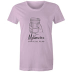 "Melbourne Flag" Funny T-shirt Takeaway Coffee Cup Women's Tee