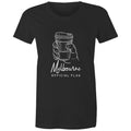 "Melbourne Flag" Funny T-shirt Takeaway Coffee Cup Women's Tee