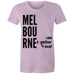 Melbourne Love Pride T-shirt Together 4 Eva Women's