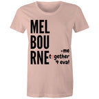 Melbourne Love Pride T-shirt Together 4 Eva Women's