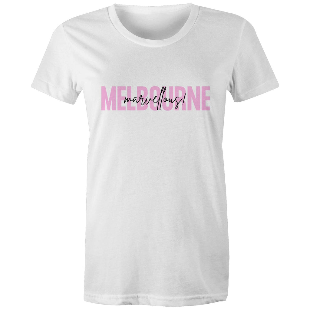 "Melbourne Marvellous" Women's T-shirt - Art Design Tee