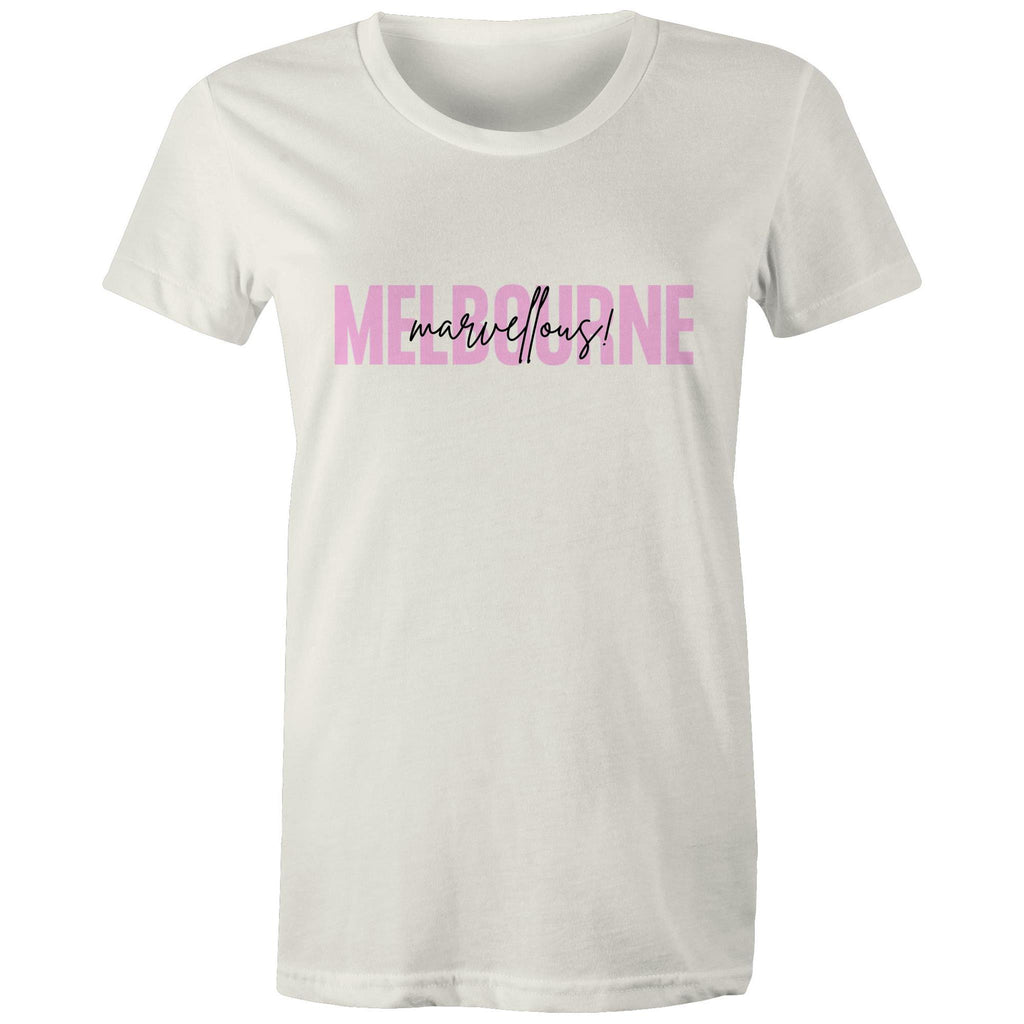 "Melbourne Marvellous" Women's T-shirt - Art Design Tee