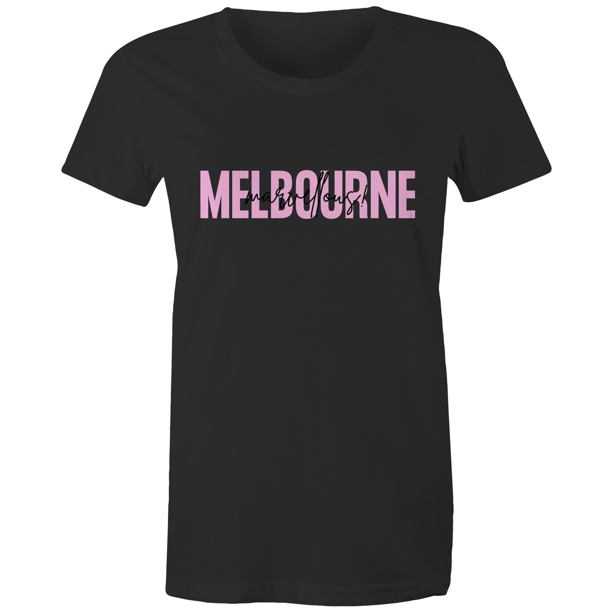 "Melbourne Marvellous" Women's T-shirt - Art Design Tee