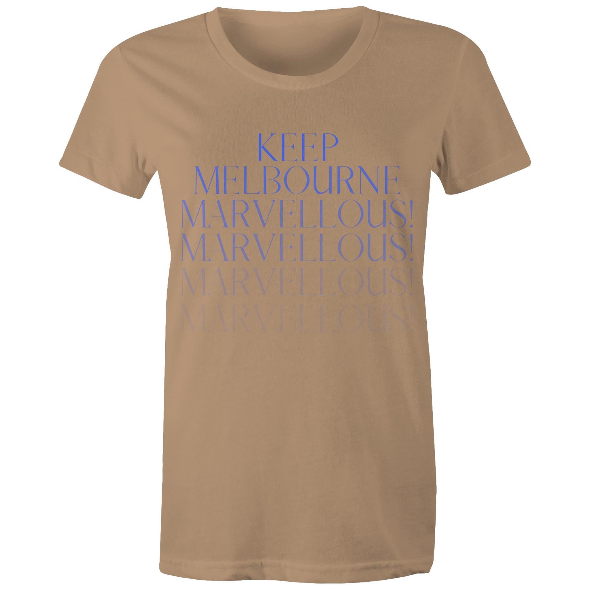 Melbourne To Infinity Cotton T-shirt Brand Women's