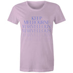 Melbourne To Infinity Cotton T-shirt Brand Women's