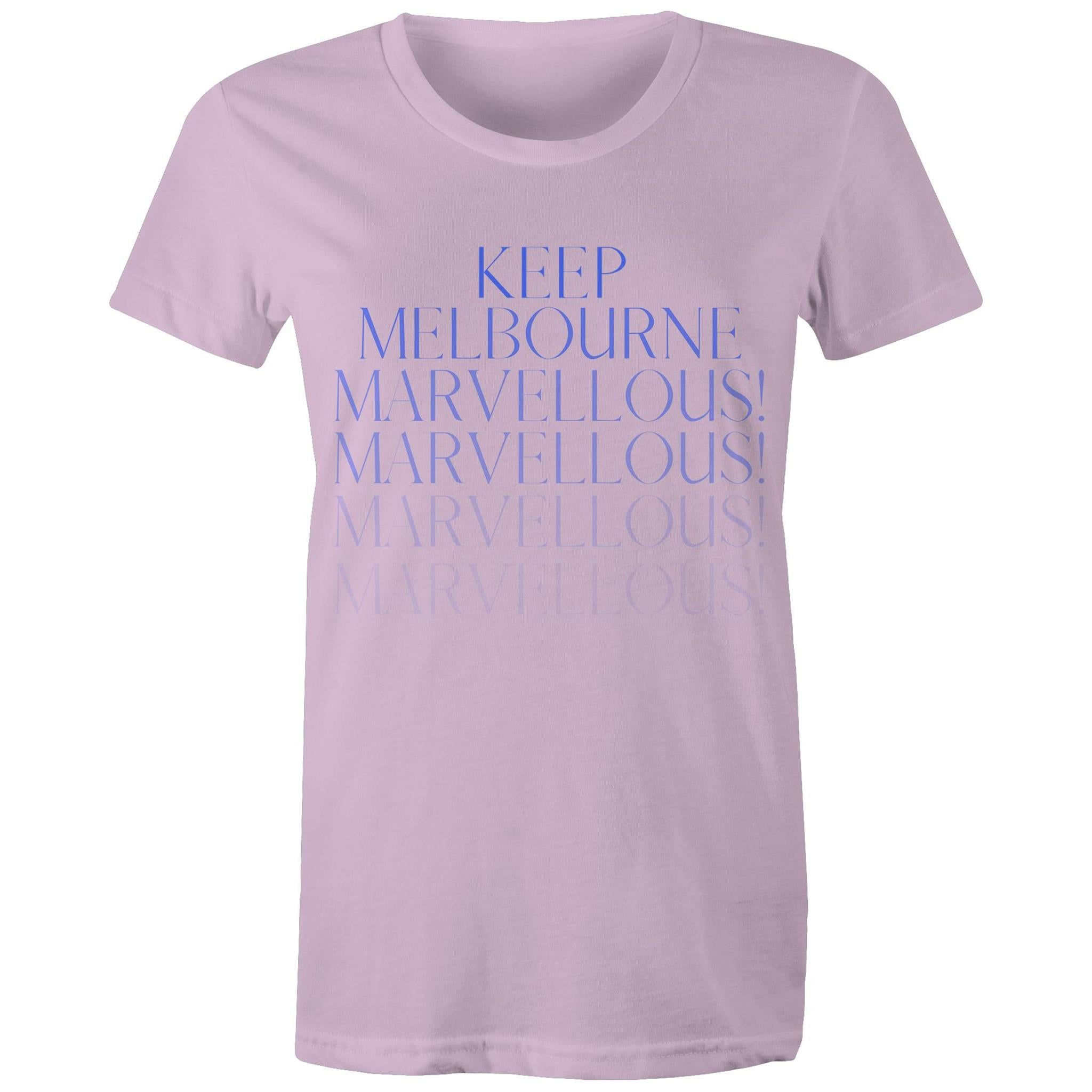Melbourne To Infinity Cotton T-shirt Brand Women's