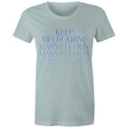 Melbourne To Infinity Cotton T-shirt Brand Women's