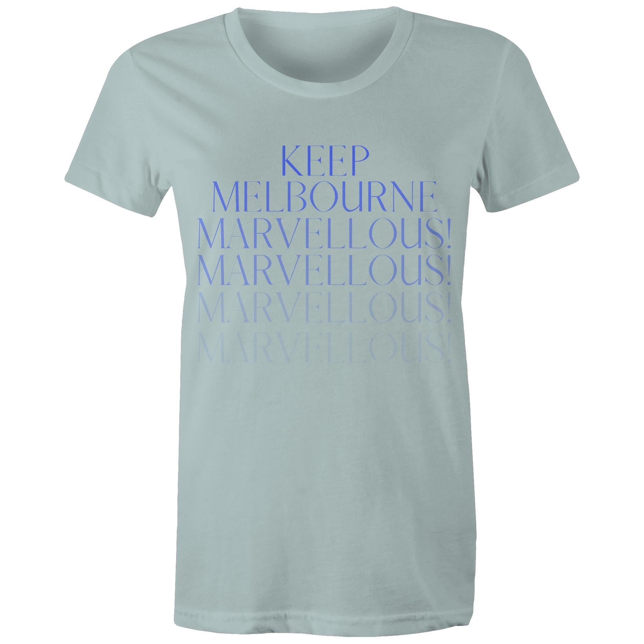 Melbourne To Infinity Cotton T-shirt Brand Women's