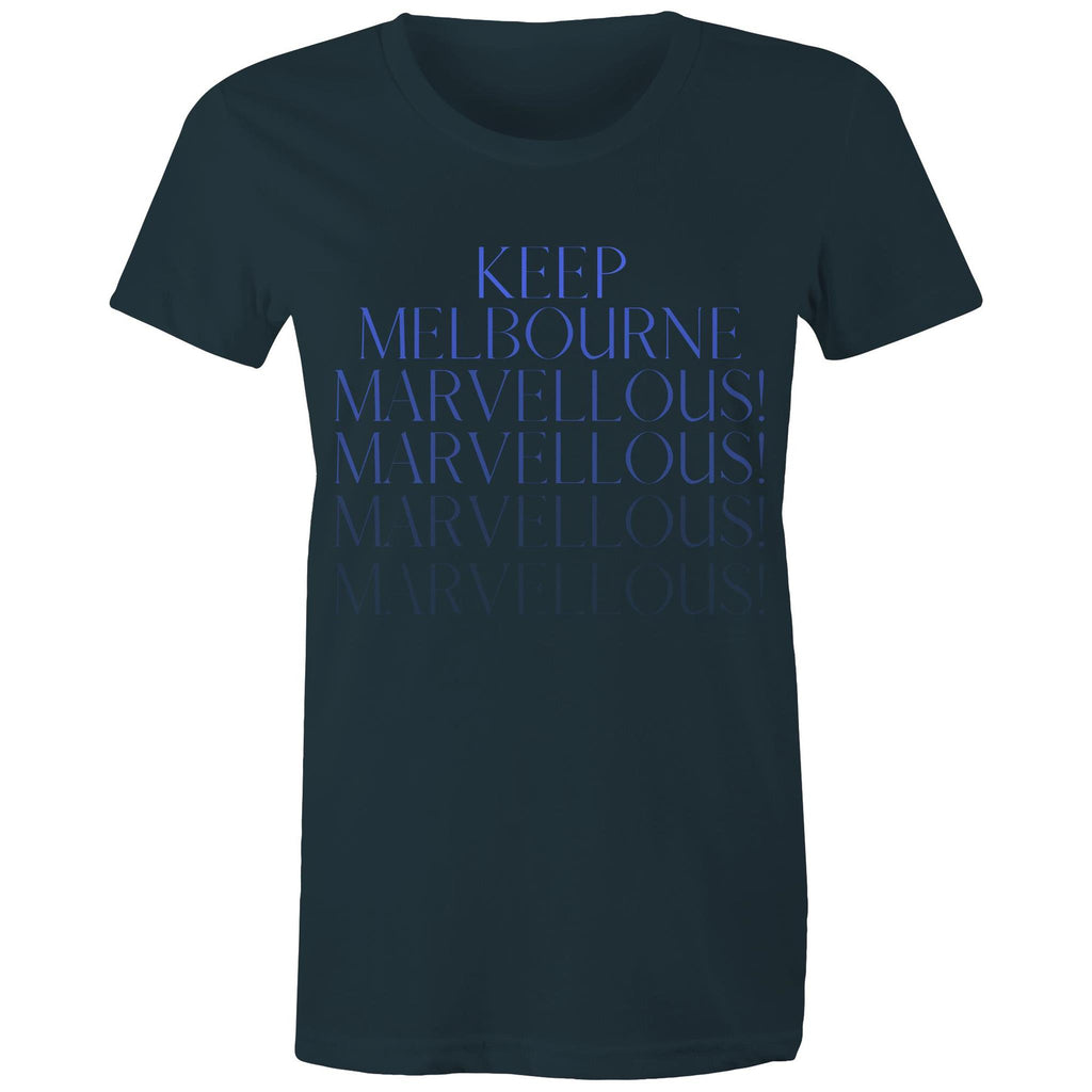 Melbourne To Infinity Cotton T-shirt Brand Women's