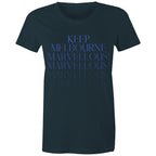 Melbourne To Infinity Cotton T-shirt Brand Women's