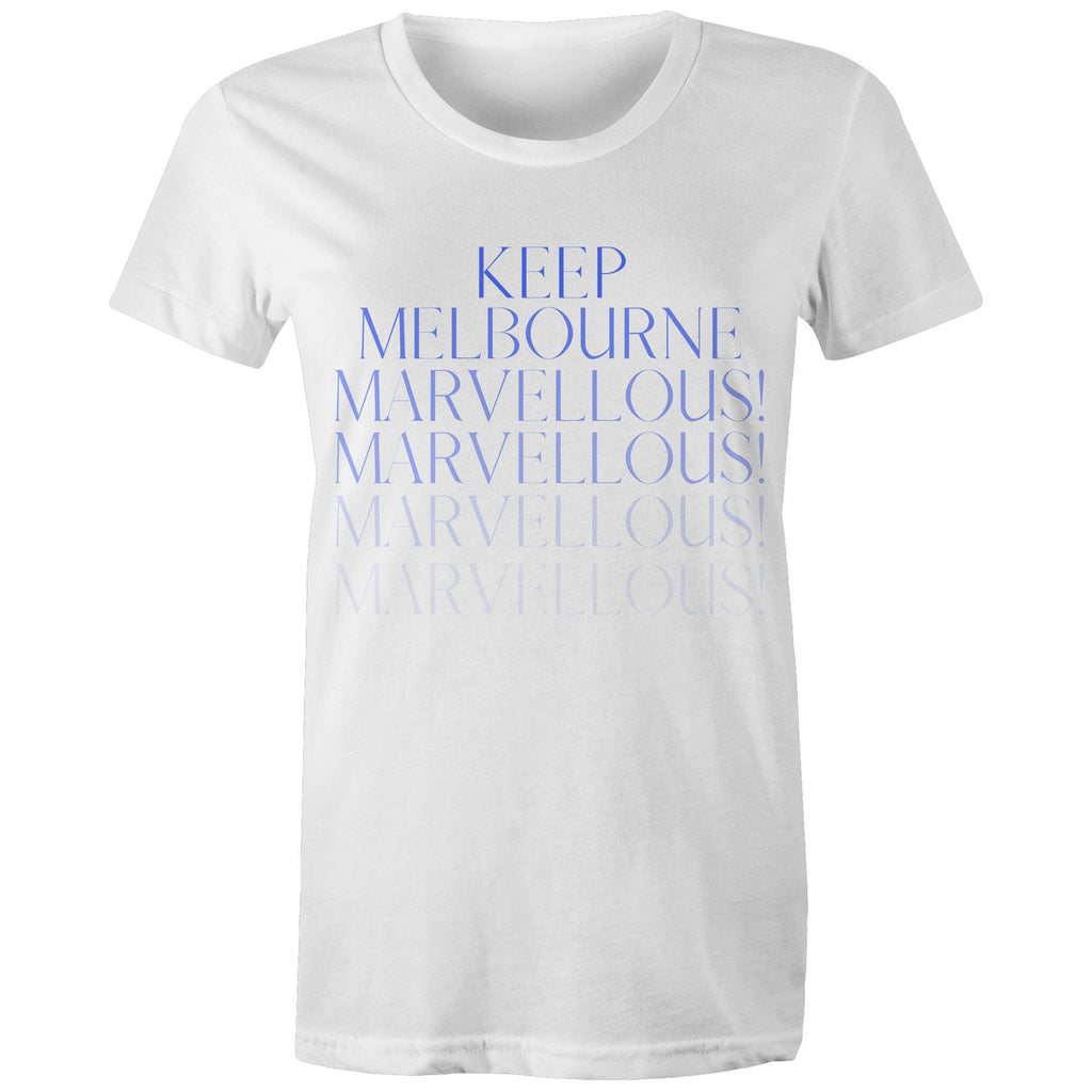 Melbourne To Infinity Cotton T-shirt Brand Women's