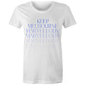 Melbourne To Infinity Cotton T-shirt Brand Women's